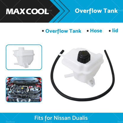 Coolant Expansion Overflow Bottle Tank for Nissan Dualis J10 (2007-2016)
