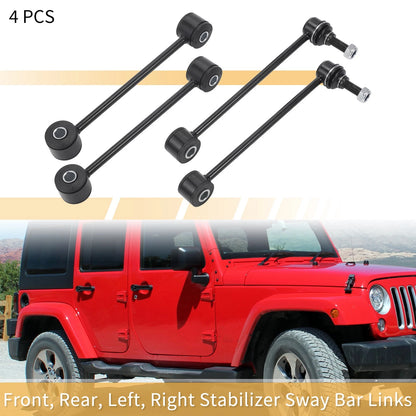 4pcs Front Rear Stabilizer Sway Bar Links for Jeep Commander (2006-2010)