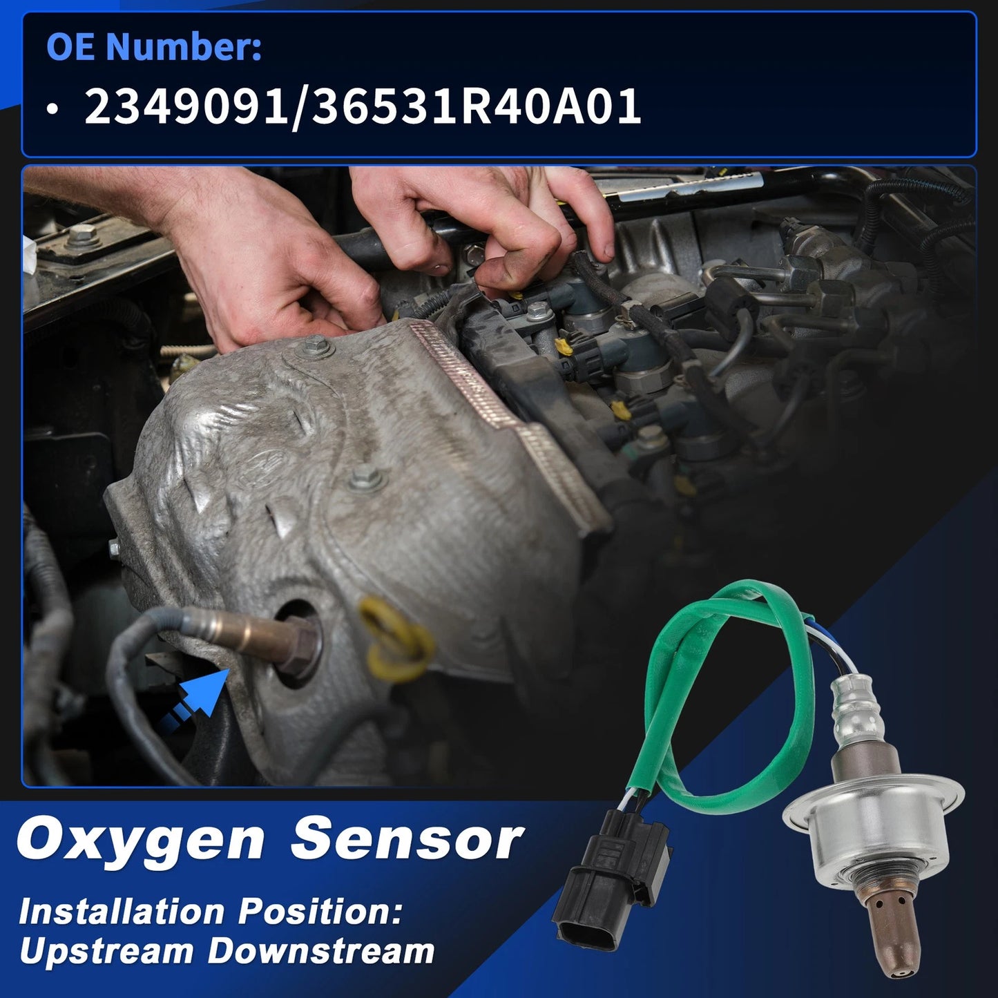 Oxygen Sensor for Honda Accord 2.4L L4 (2008-2012) 1 x