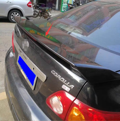 Gloss Black Trunk Spoiler Wing for Toyota Corolla 2003-2013 with Brake Light