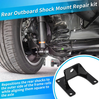 Outboard Rear Upper Shock Mount for Toyota 4Runner (1996–2002)