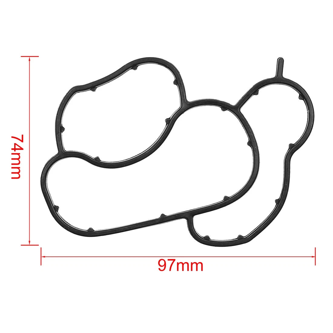 Oil Filter Cooler Housing Gasket Seal Set for BMW