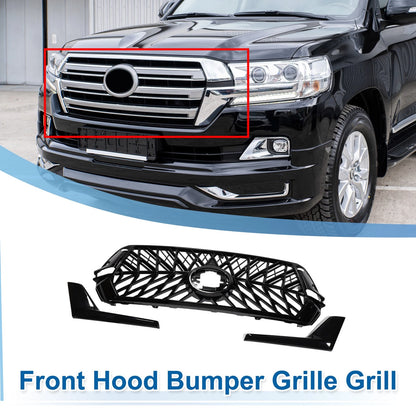 Front Upper Bumper Grille for Toyota Land Cruiser LC200 (2016-2020)