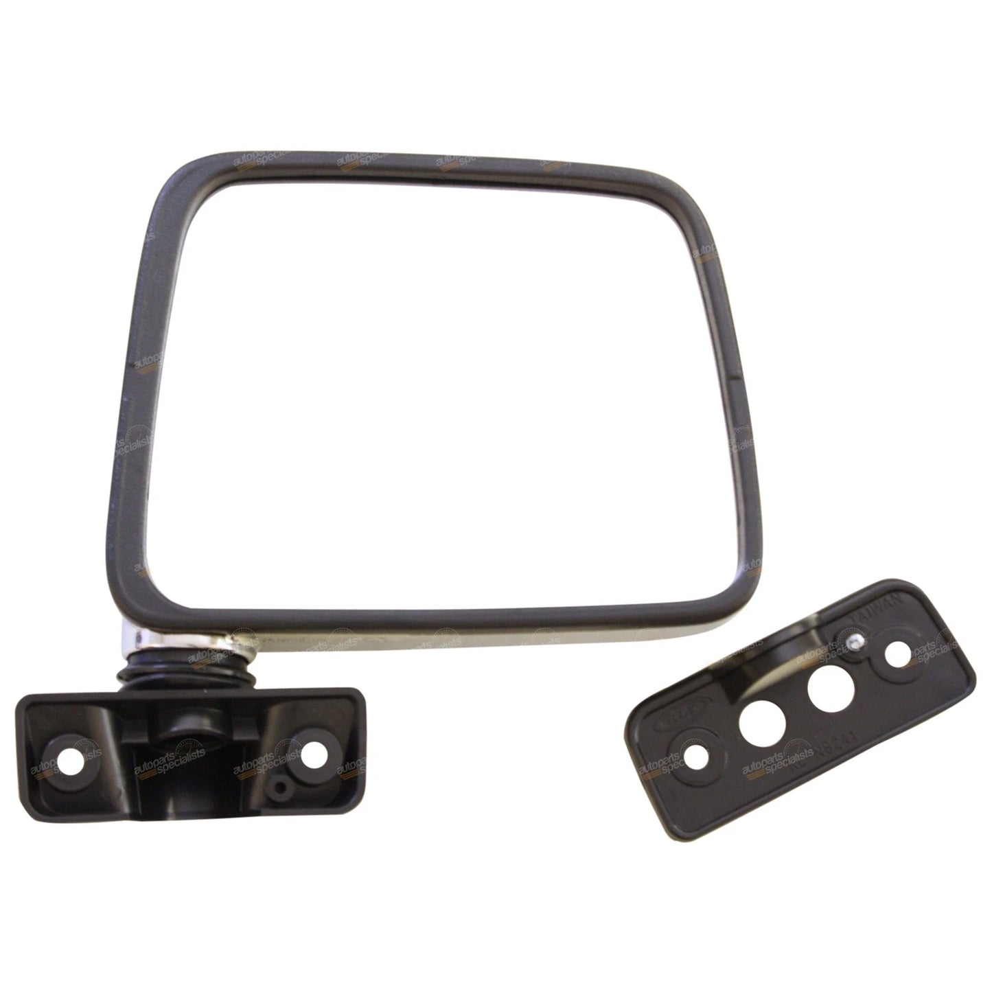 RH Chrome Skin Mount Door Mirror for Nissan Patrol GQ