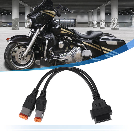 16 Pin to 4/6 Pin OBD Cable Diagnostic Tool Scanner for Harley