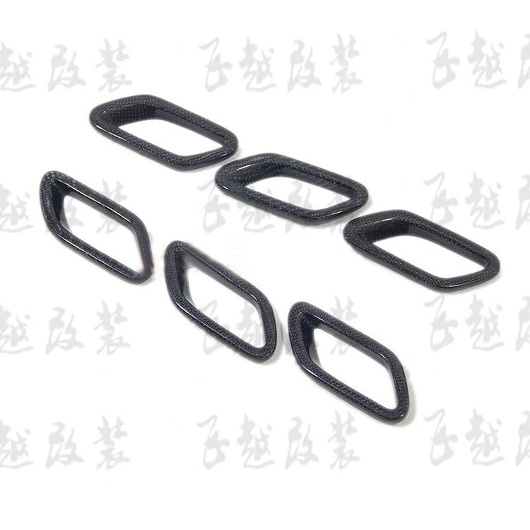 Carbon Fiber Wheel Fender Trim Covers for Maserati GC (2007-2017)