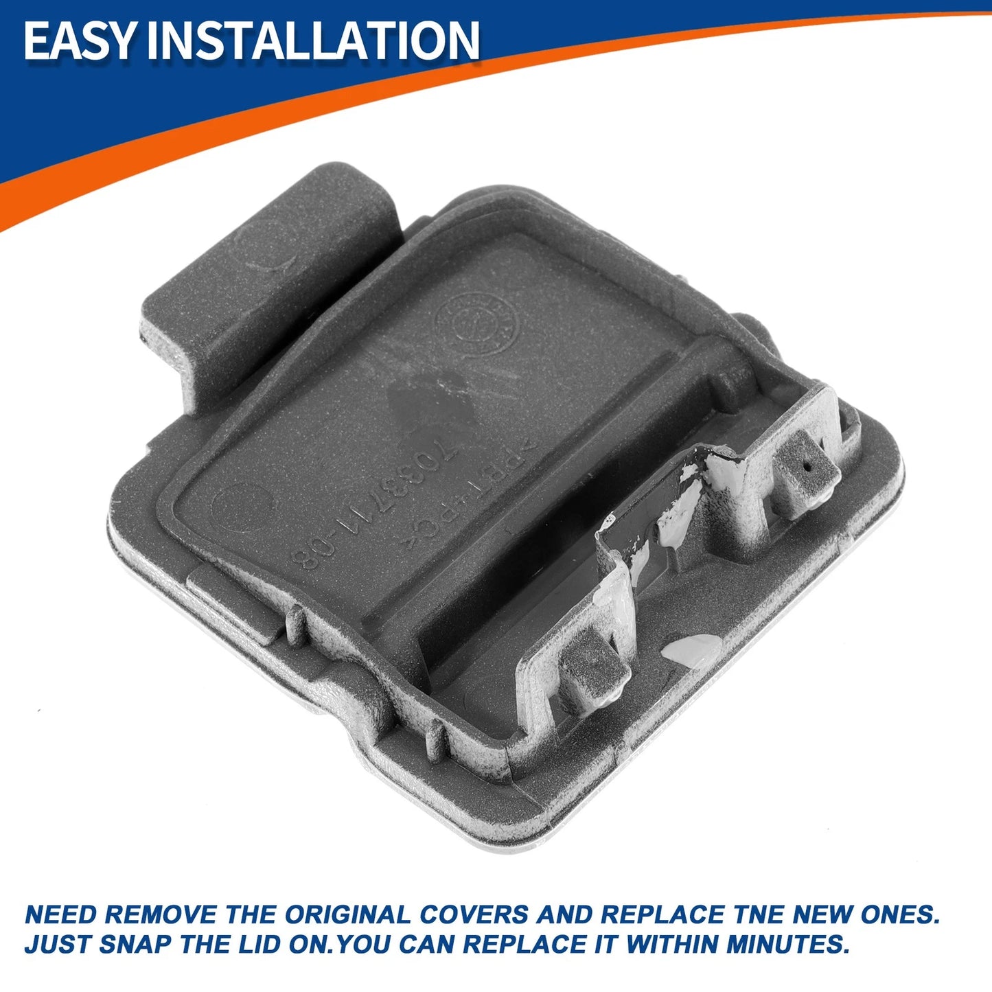 Rear Bumper Tow Hook Cover for BMW 525i 530i 545i 550i (2001-2010)