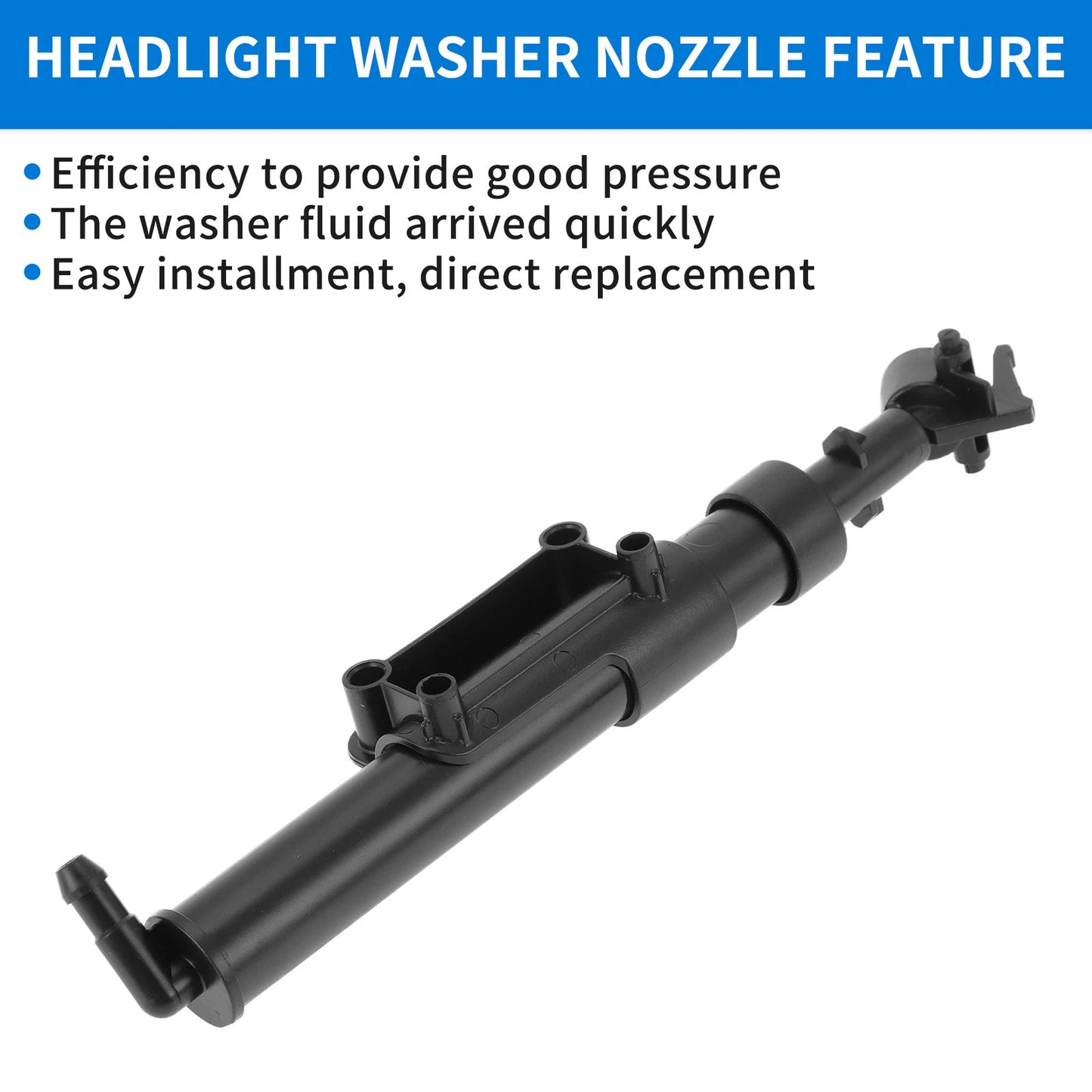 Front Driver Side Headlight Washer Nozzle for Volvo XC60 (2009-2013)