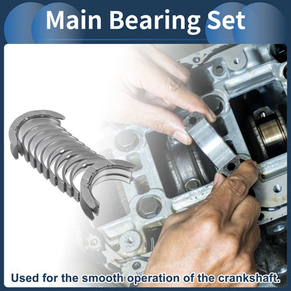 10 x Main Bearing Set for BMW 220i (2014-2016)