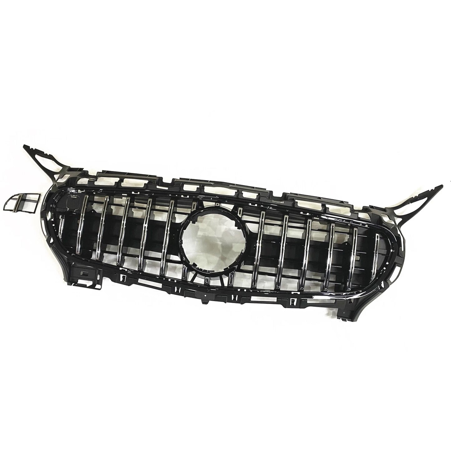Bumper Grille Body Kit Silver for Mercedes Benz C190 R190 GT GTS (2015-2016)