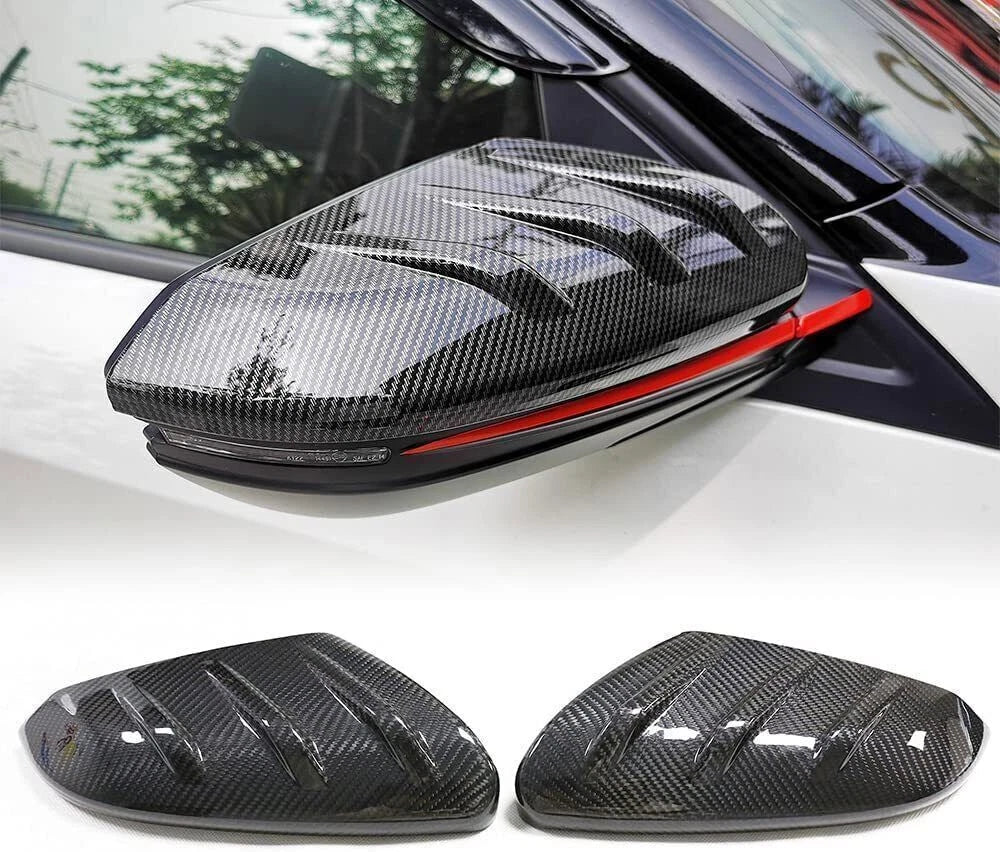 Carbon Fiber Rearview Mirror Cover for Honda Civic 10th Gen (2016-2020)
