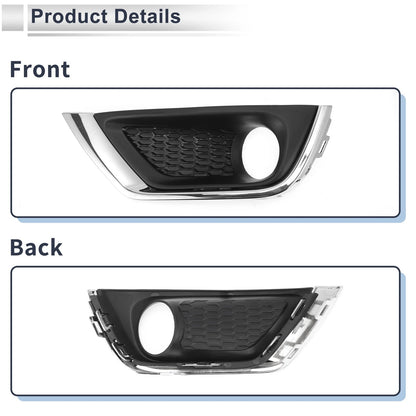 Front Left Fog Light Grill for Jeep Compass (2017-2019)