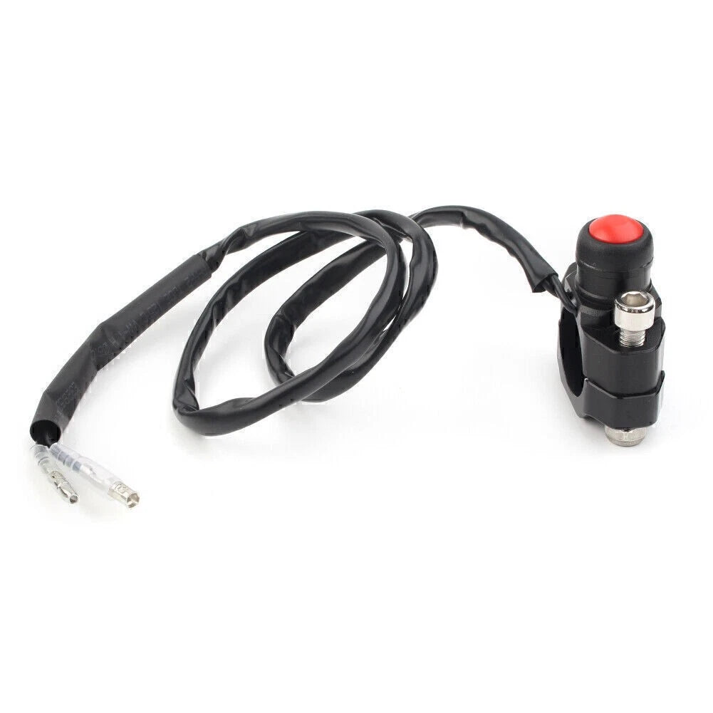 CNC Handlebar Engine Start Stop Kill Switch Button for Scooters, Quads, ATV