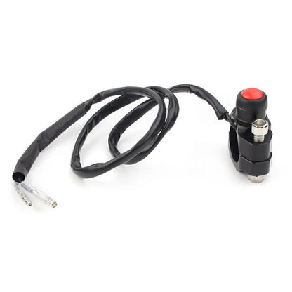 CNC Handlebar Engine Start Stop Kill Switch Button for Scooters, Quads, ATV