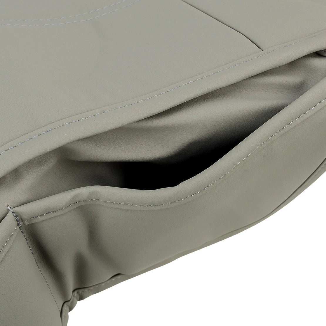 Universal Grey PU Leather Car Front Seat Cover Protector for All Models