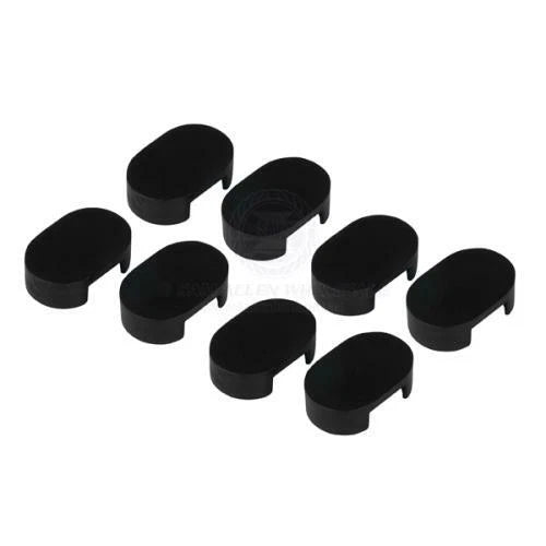 Boat Side Pocket Holder Rectangular Can-SB Horizontal Flush Mount Black