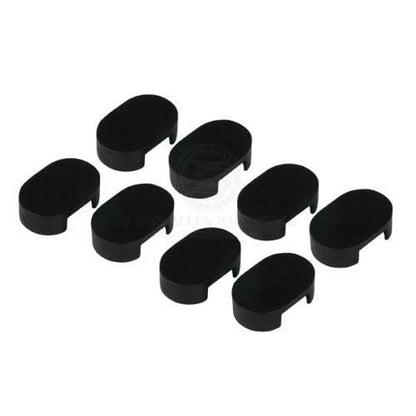 Boat Side Pocket Holder Rectangular Can-SB Horizontal Flush Mount Black