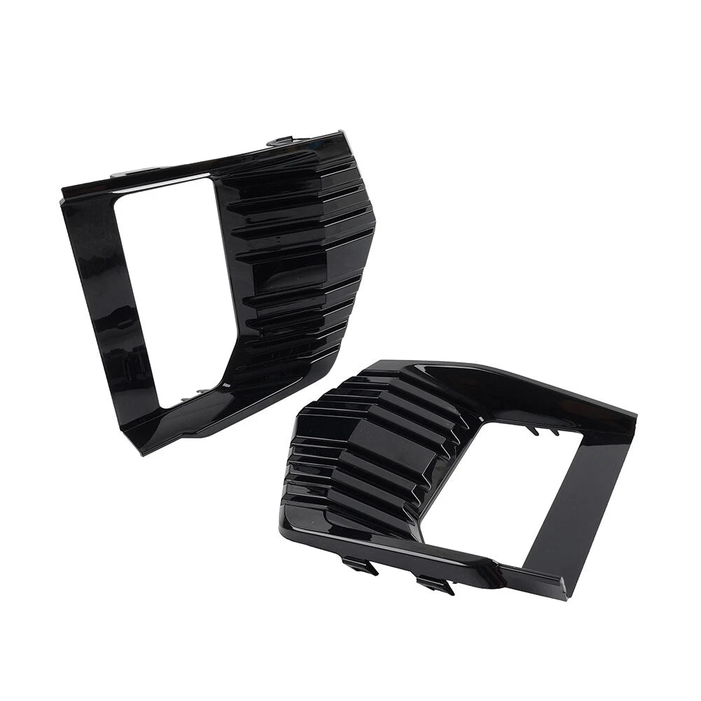 Front Bumper Fog Light Grille Covers for GMC Yukon (2021-2024)