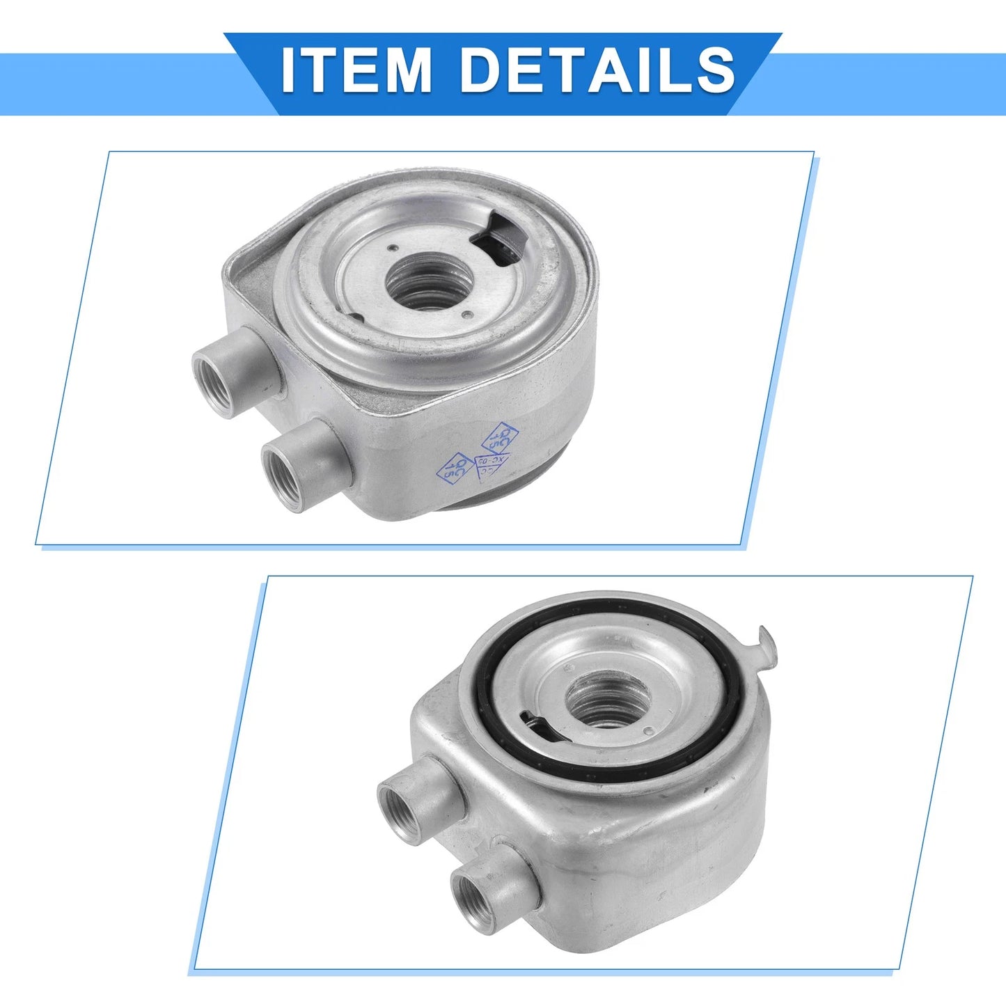 Oil Cooler with Seals Bolt for Chevrolet Camaro
