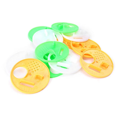 12 x Plastic Bee Hive Nuc Box Entrance Gates for Beekeeping Equipment
