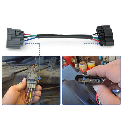 HID to Halogen Headlight Conversion Wire Adapter for 2007-12 GMC Acadia