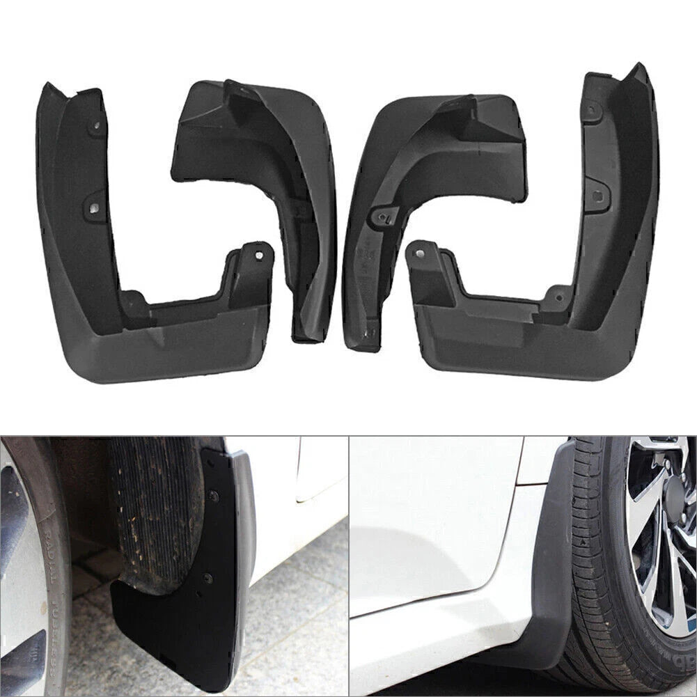 4 x Mud Flap Splash Guards for Honda CR-V (2017-2018)