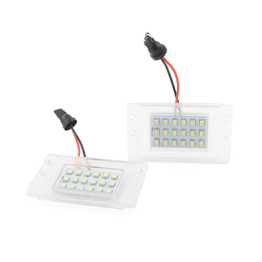 2 x 18 LED License Plate Lights for Volvo 855, V70, V70 XC (1993-2000)