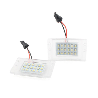 2 x 18 LED License Plate Lights for Volvo 855, V70, V70 XC (1993-2000)