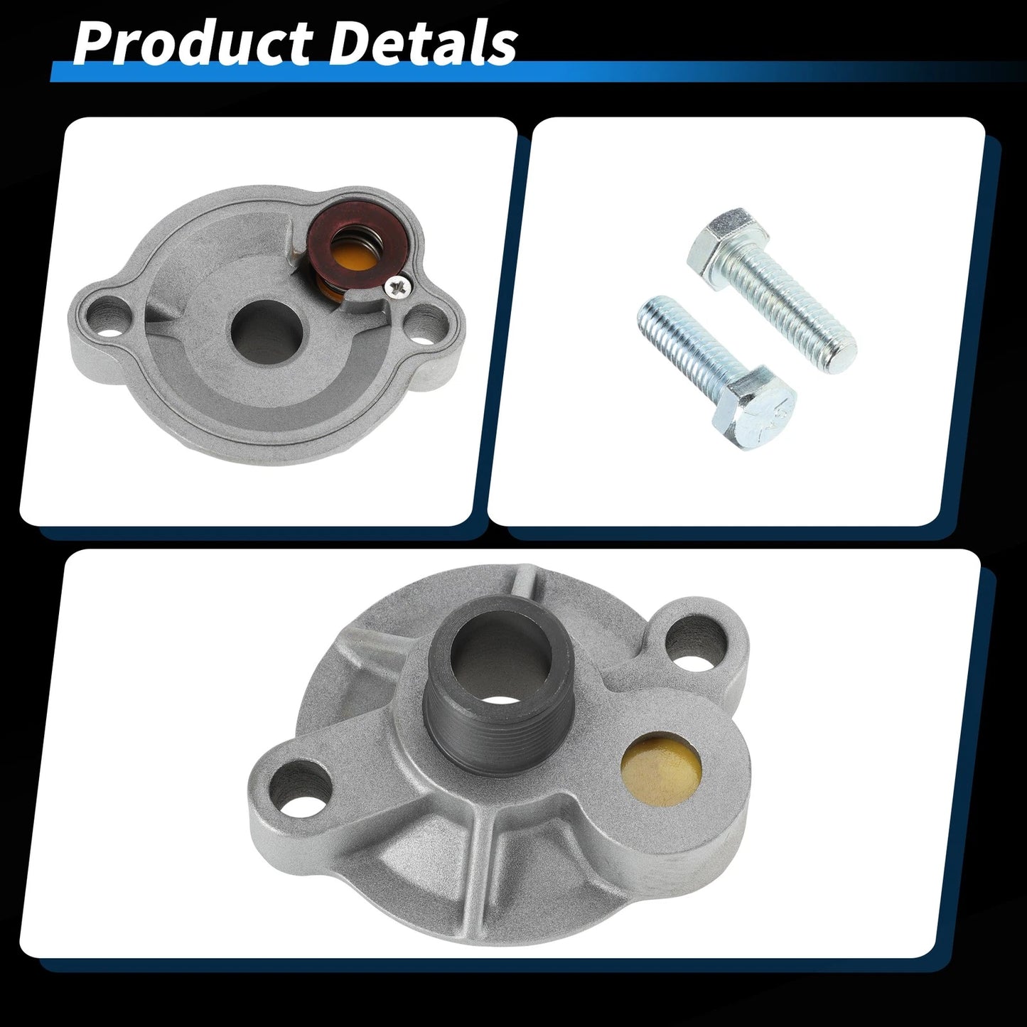 Engine Oil Filter Adapter for Chevy 283 305 327 350 383 396 Engine