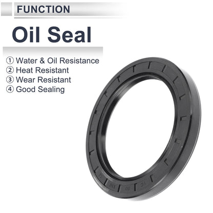 Oil Seal / 80x110x12mm / Seal Ring Rotary Shaft Seal Nitrile Rubber