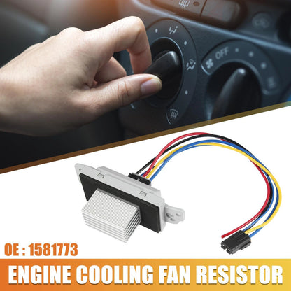 Engine Cooling Radiator Fan Resistor Kit for Chevrolet Silverado Tahoe