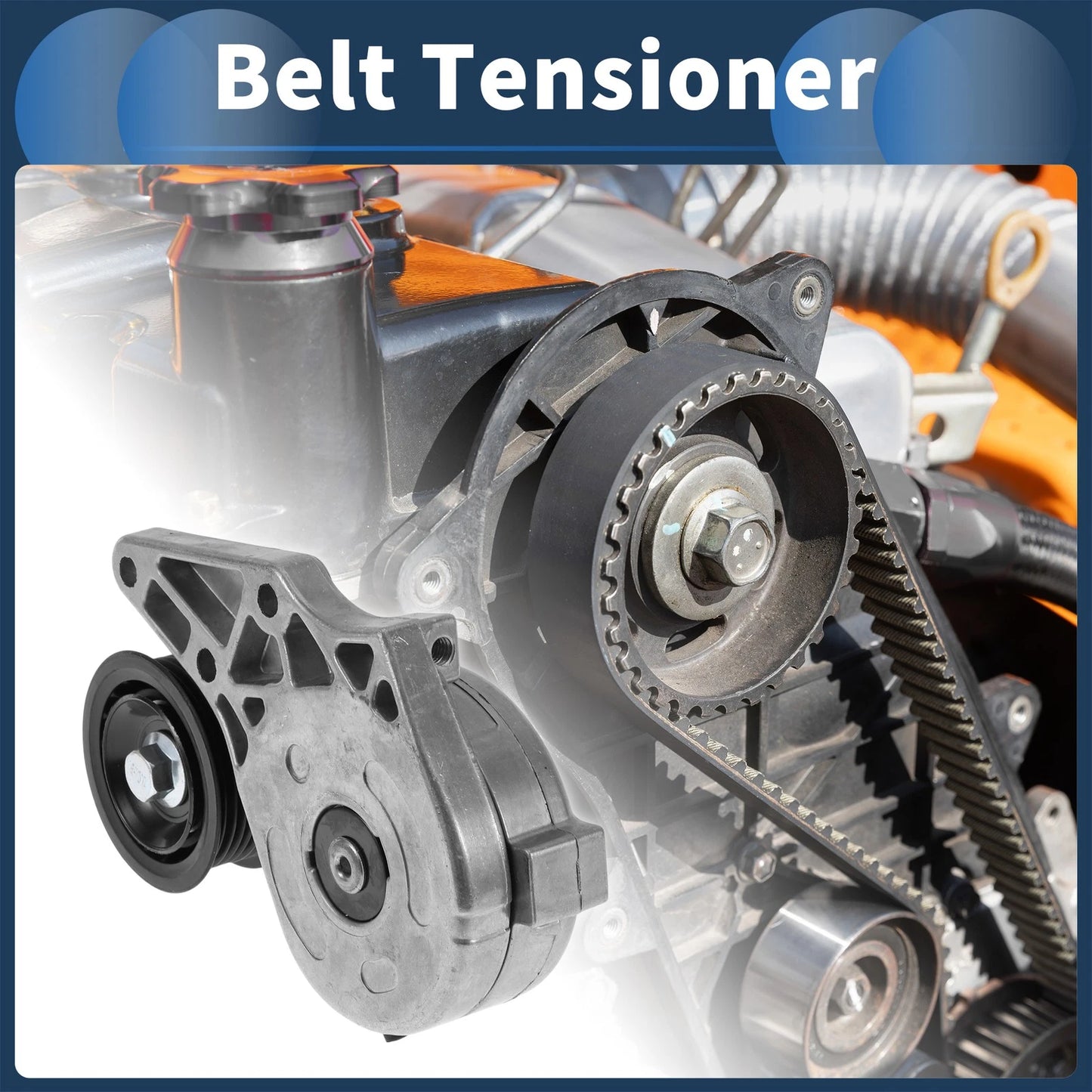 Belt Tensioner for Ford Galaxy (1995-2006) - Metal 1 Pc