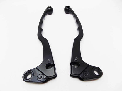 Black Forseti Front Brake & Clutch Lever Set Pair for Yamaha YFM200 (85-90)