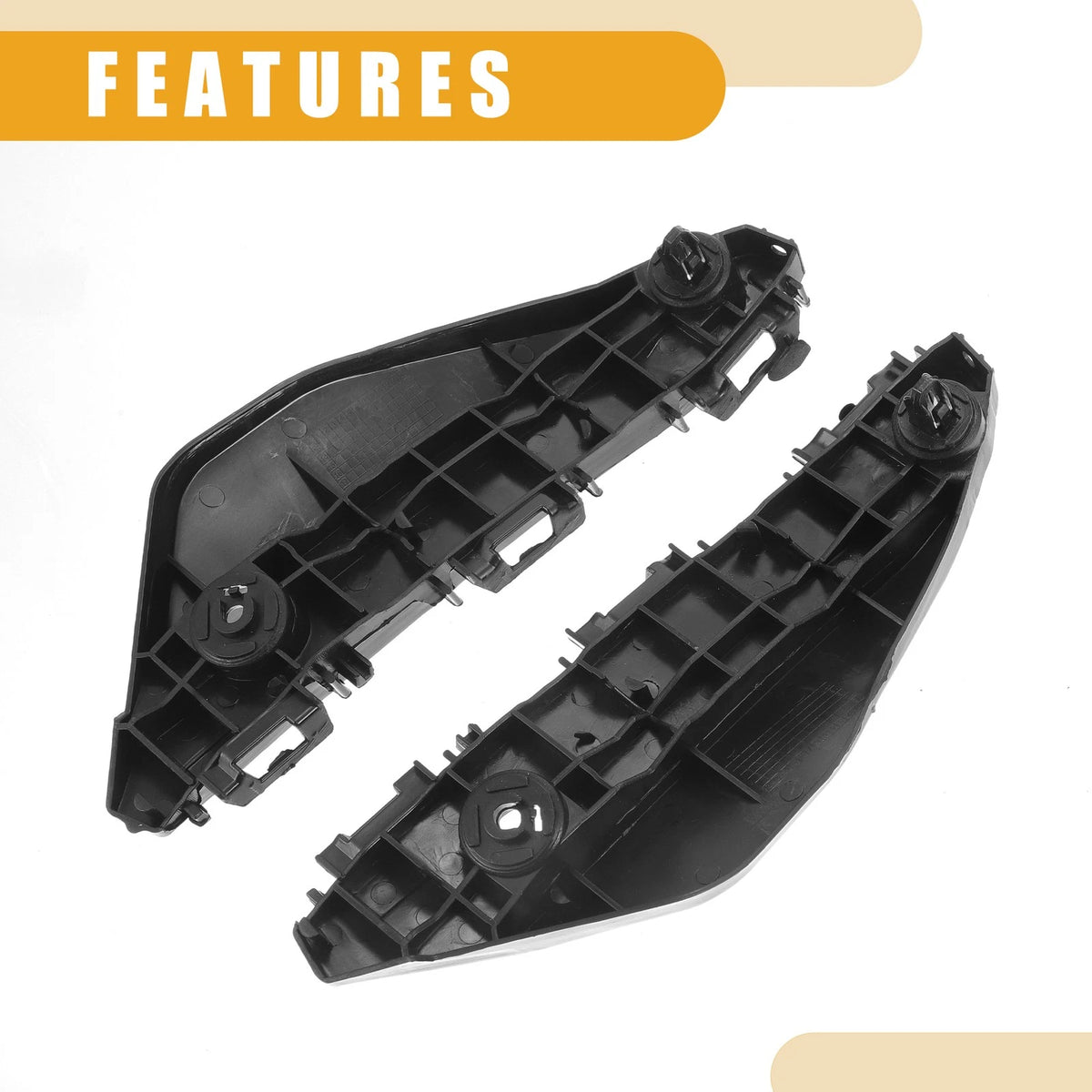 Front Bumper Support Bracket for Toyota Yaris Hatchback (2012-2019) - 1 Pair
