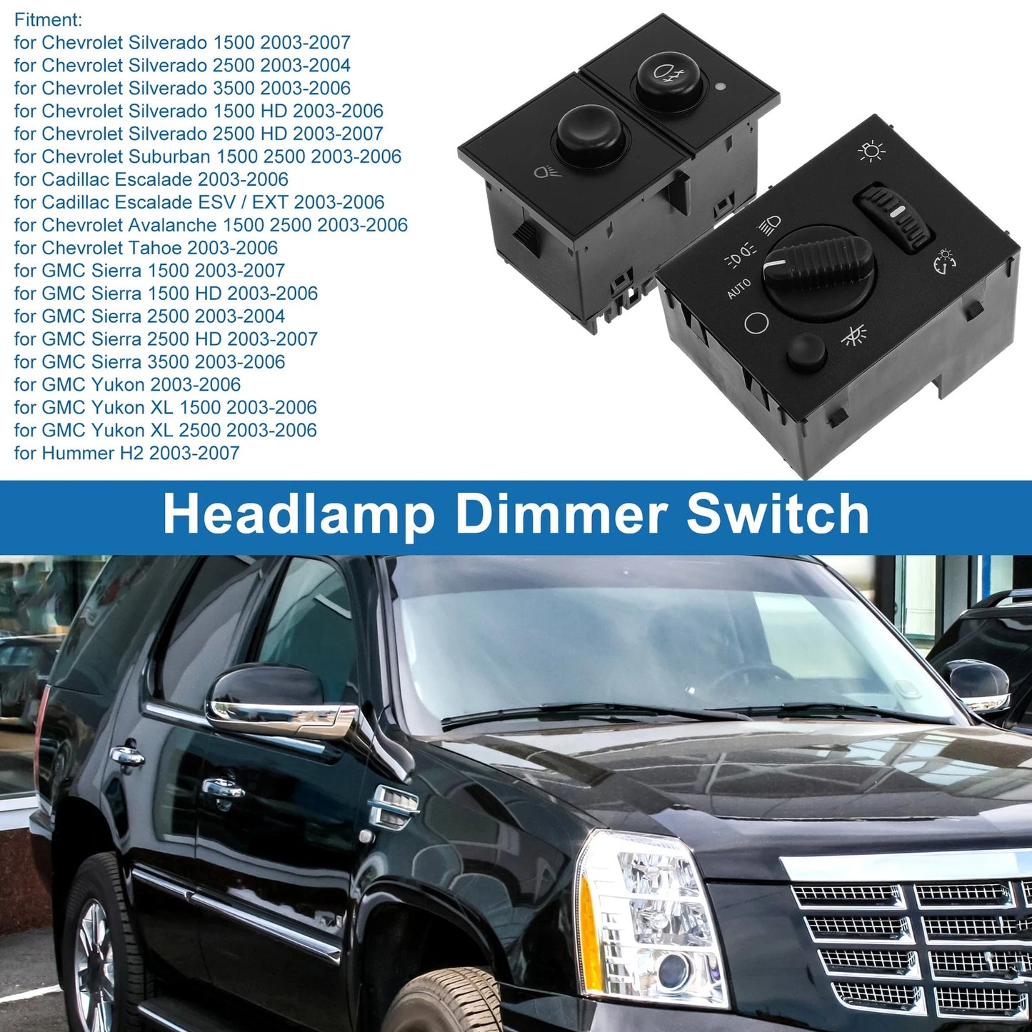 Headlight Switch for Chevrolet Silverado 1500 (2003-2007)