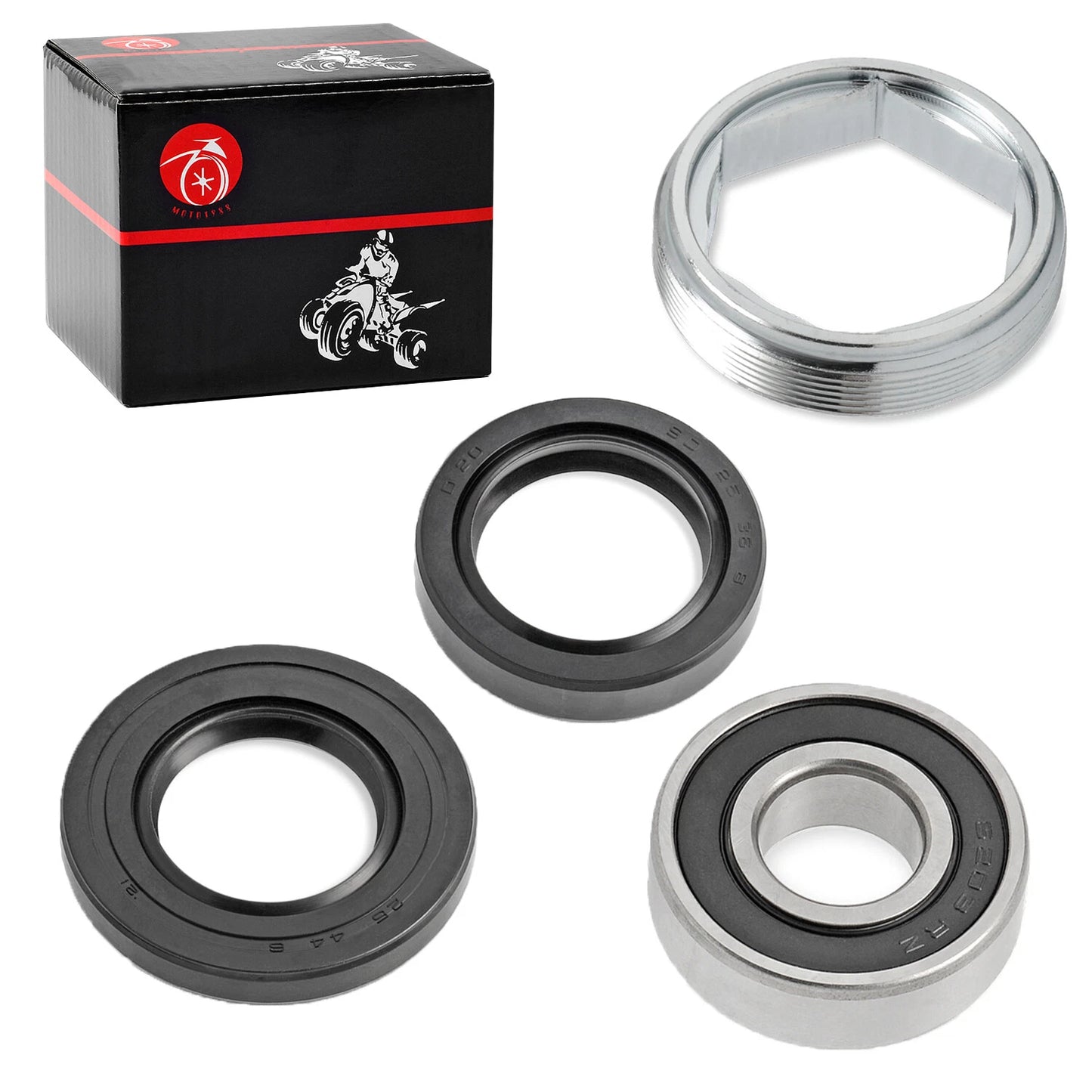 Steering Stem Bushing Bearing Seal for Yamaha Big Bear 400 YFM400 (2000–2012)