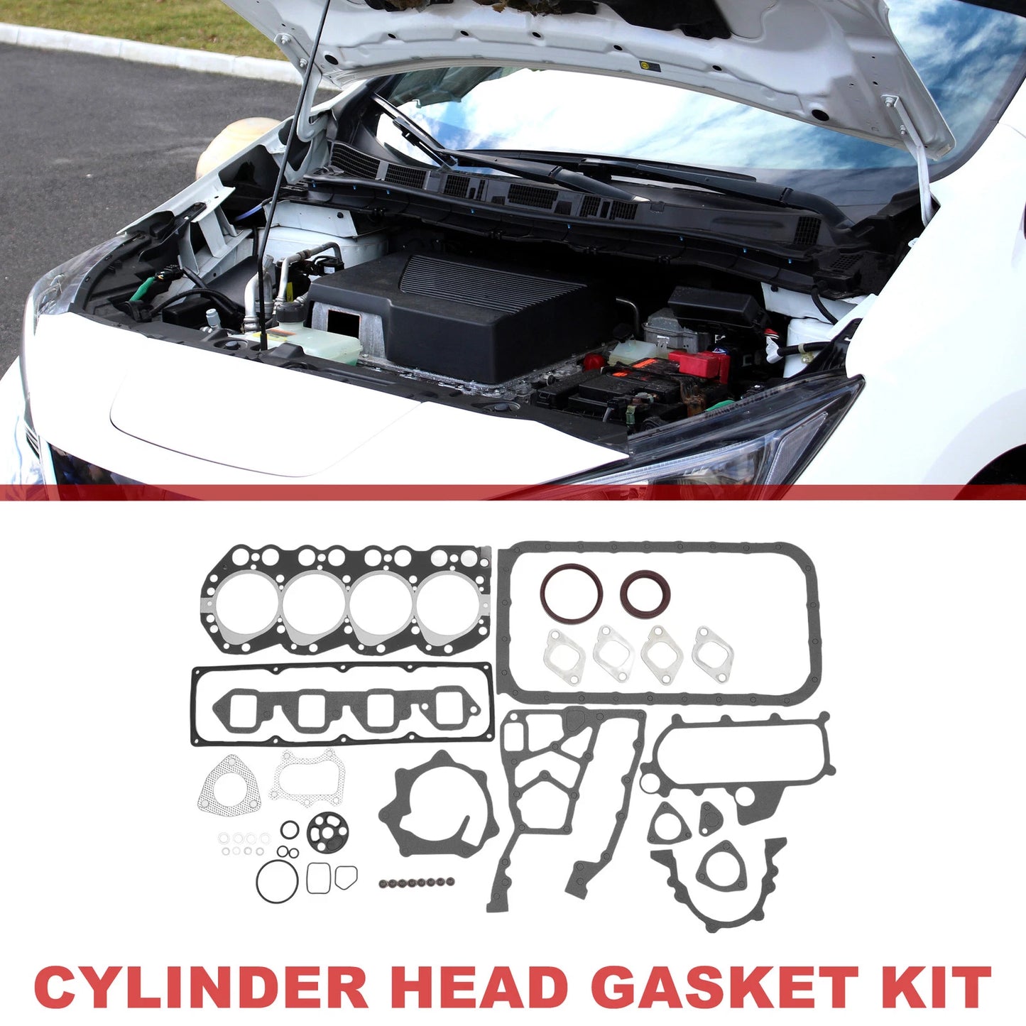 Cylinder Head Gasket Kit for Nissan QD32 D22