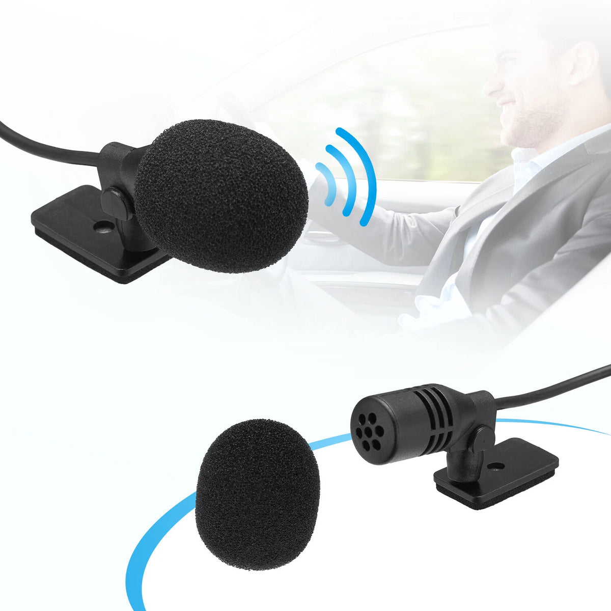 3.5mm Microphone for Car Radio Stereo GPS Audio DVD