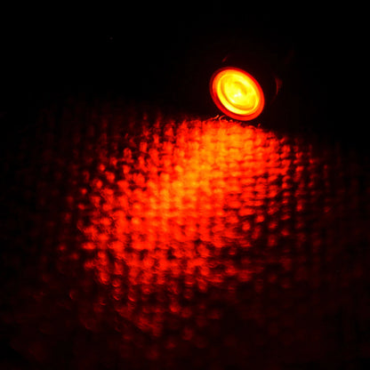 Ultra Small Red LED Brake & Running Tail Lights for Cafe Racer Motorcycle