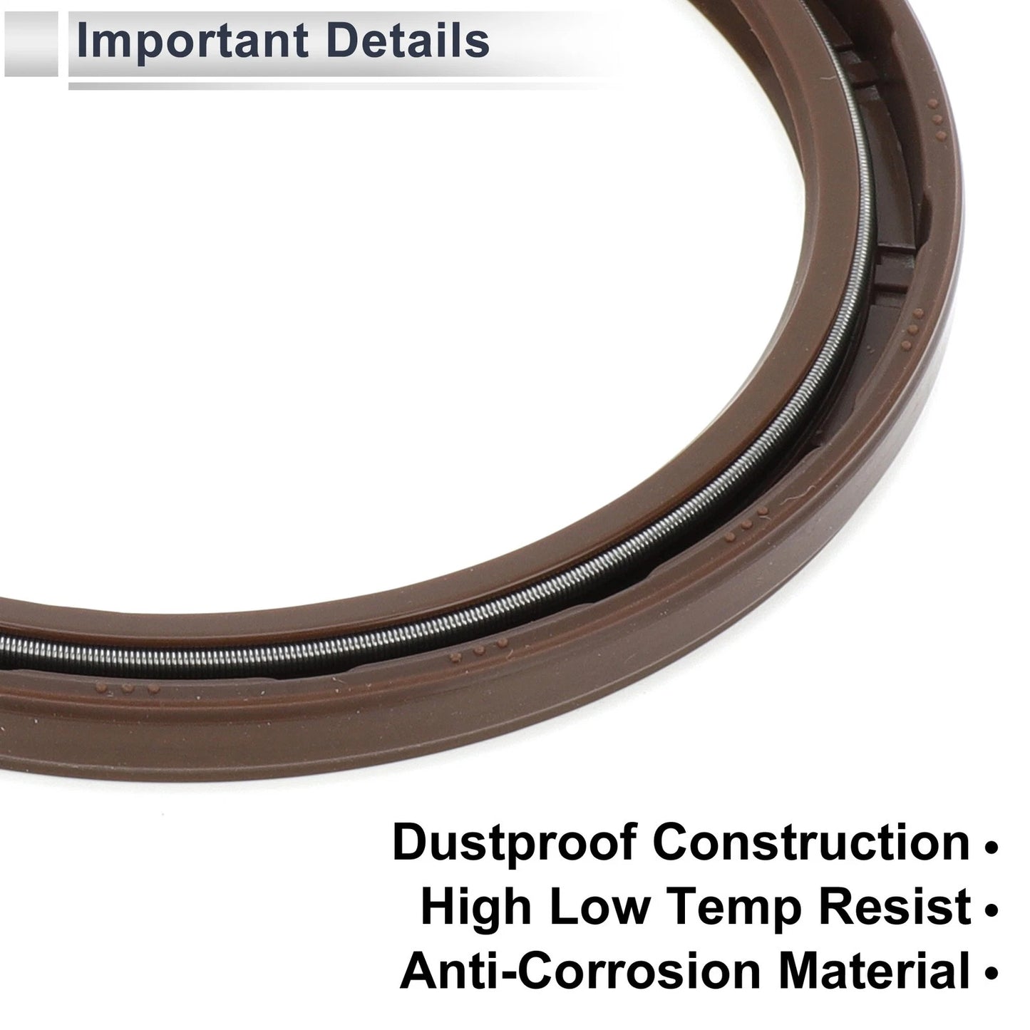 1 Pc Rear Crankshaft Oil Seal for Hyundai Sonata Kia Main Seal