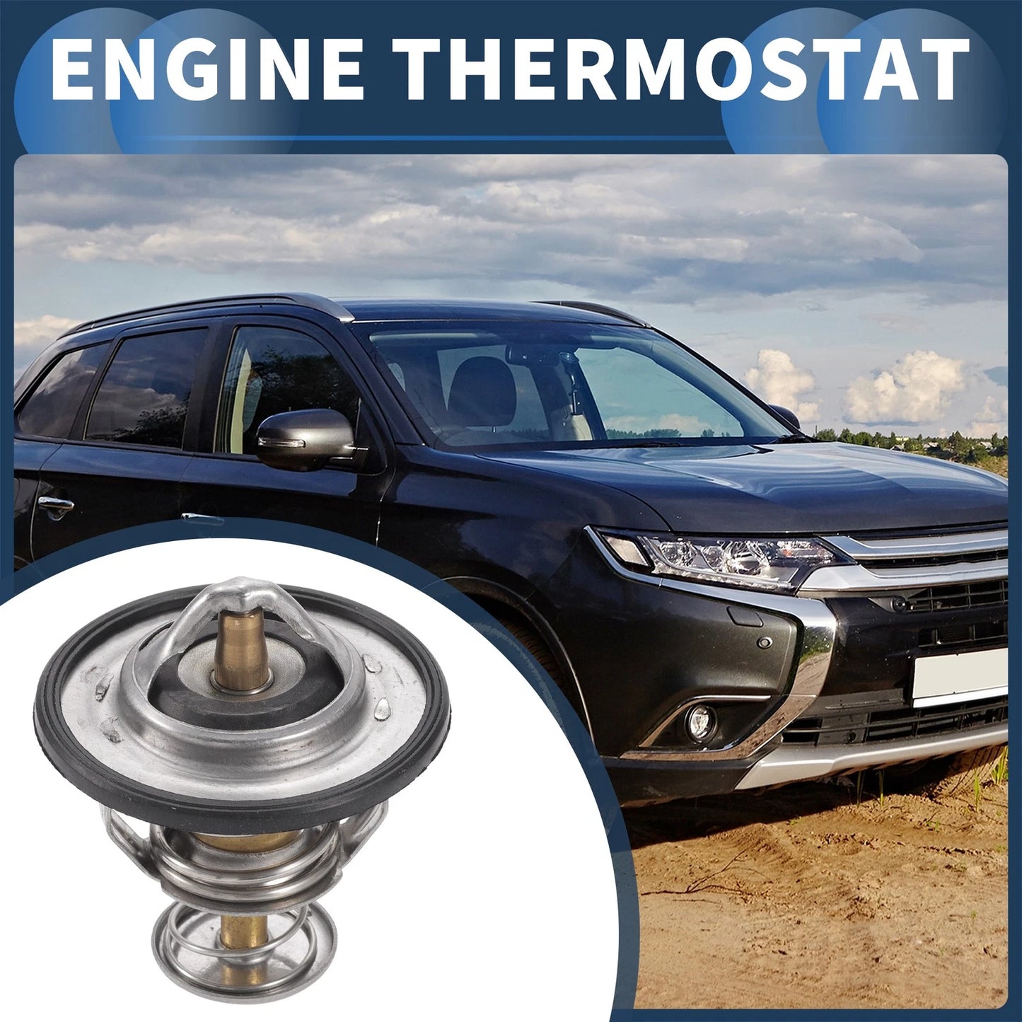 Engine Coolant Thermostat for Mitsubishi Lancer 2.0L (2002-2007)