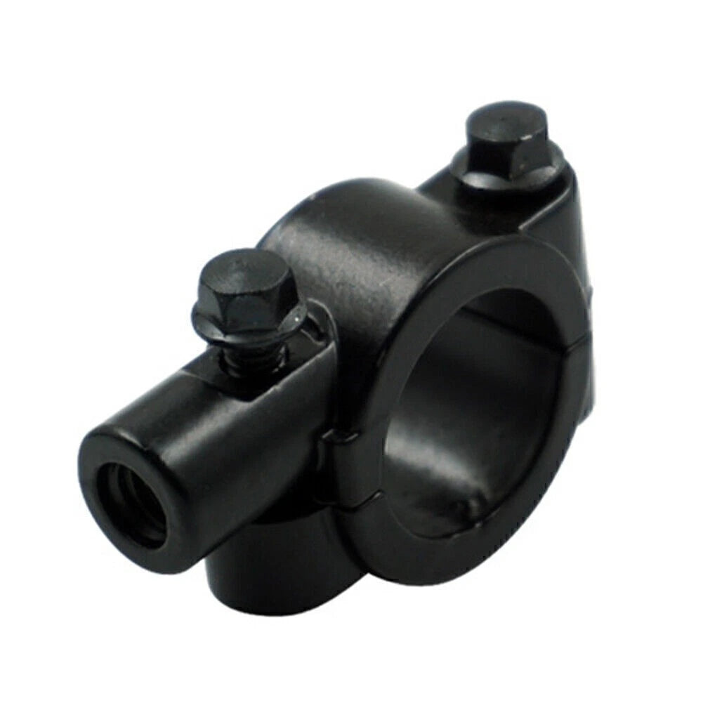 25MM M8 Rearview Handlebar Mirror Mounts for Motorcycle - Black