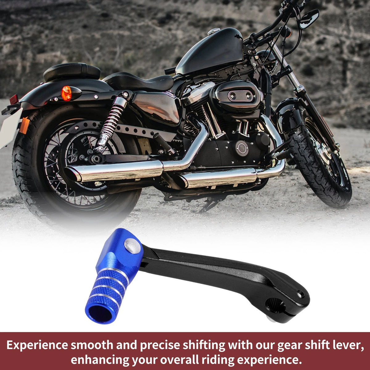 Motorcycle Gear Shifter Lever for Honda CRF150F (2003-2017) Black Blue 1 Pc