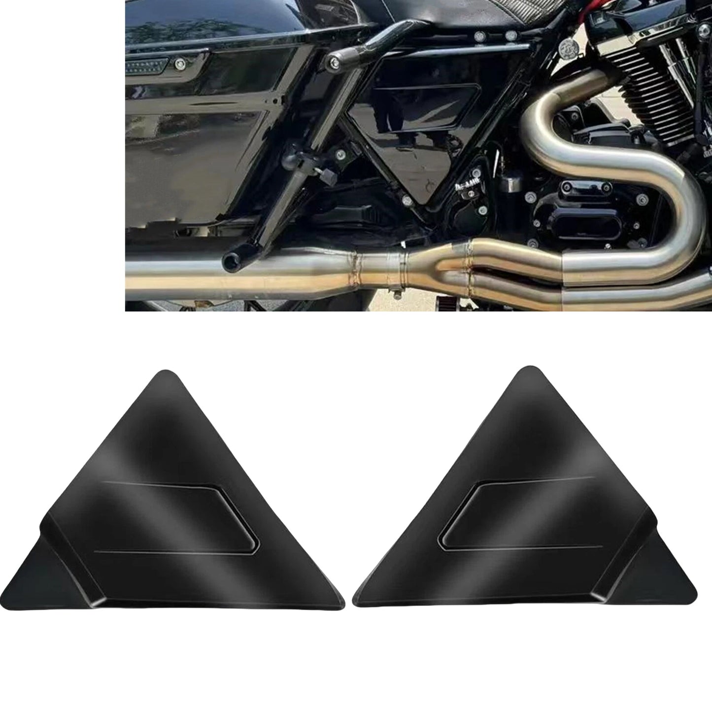 Side Panel Cover Trim for Harley Touring Road Glide King (2009-2023)