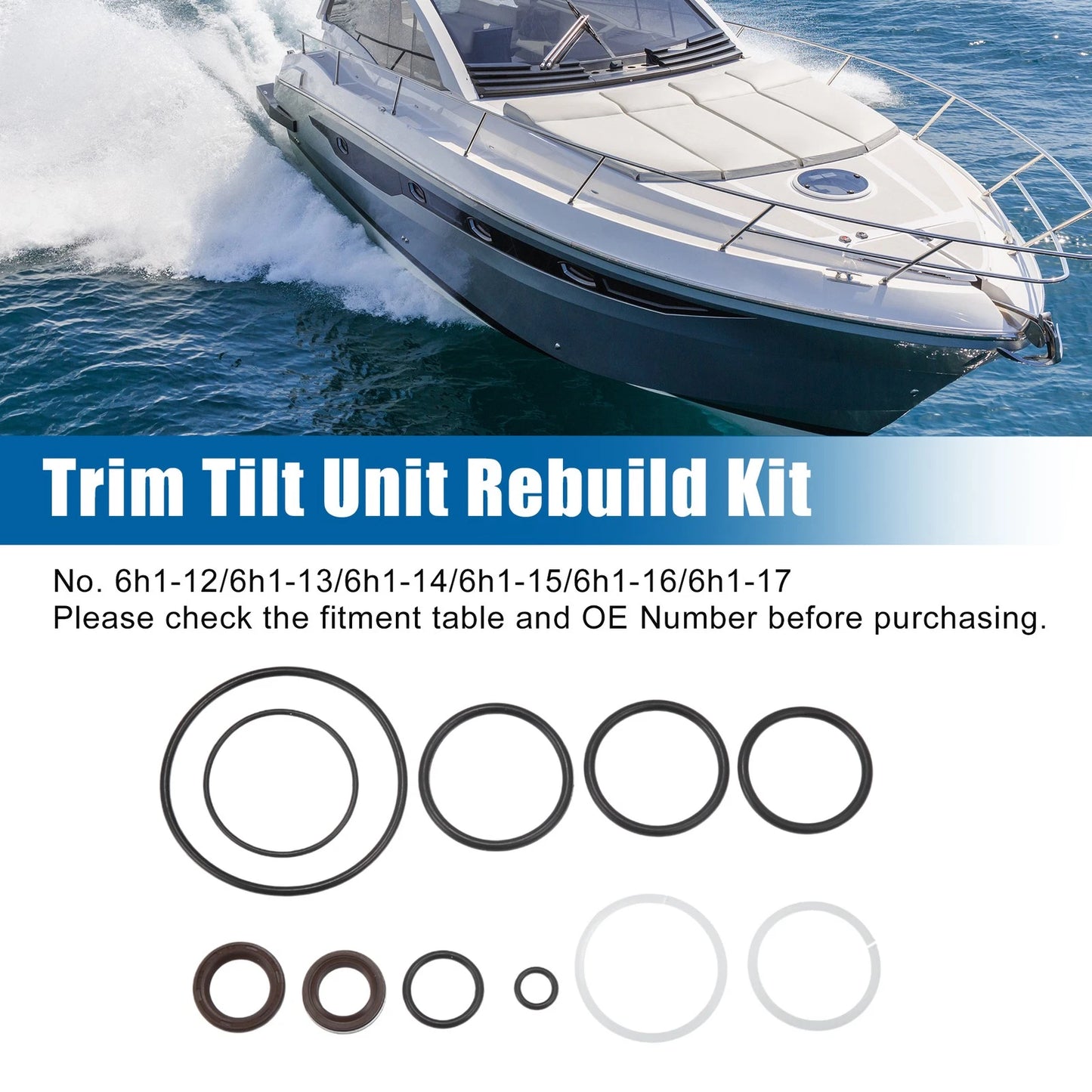 Trim Unit / Rebuild Kit for Yamaha Outboard 60/70/75/85/90HP