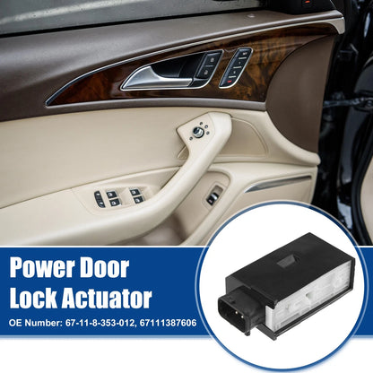 Front Left Right Door Lock Latch Actuator for BMW (2007-2013) Black White