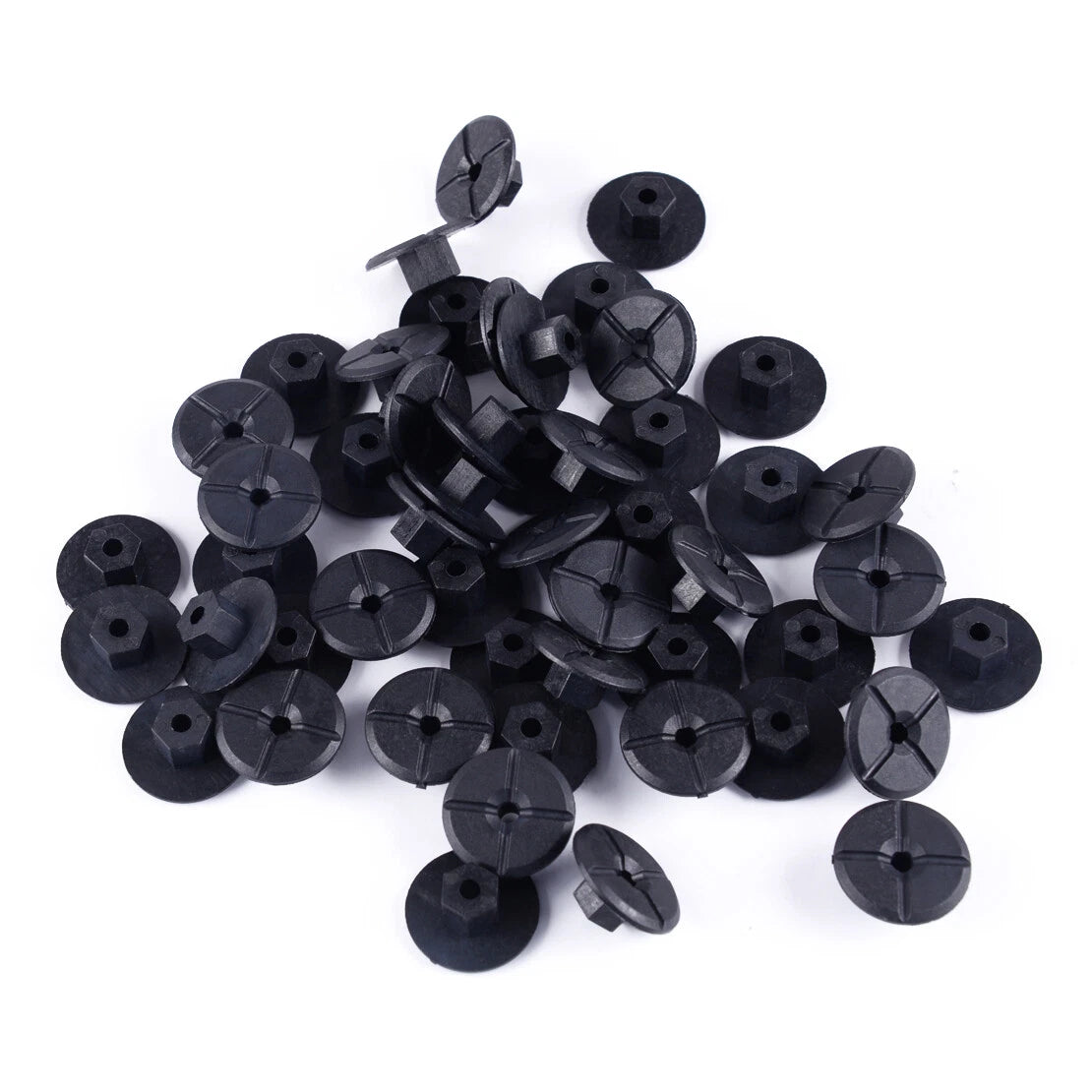 50 Pcs 4.2mm Self-Threading Nuts for Mercedes Benz 190D (1983-1993)