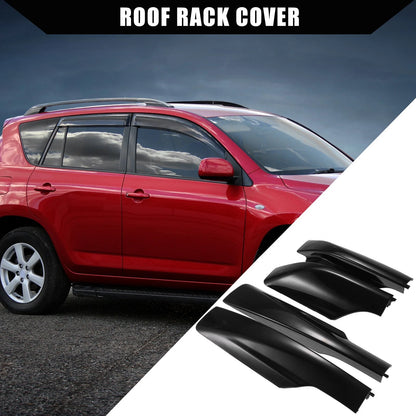 Roof Rack Rails / 4 x End Cap Protection Cover Shell for Toyota