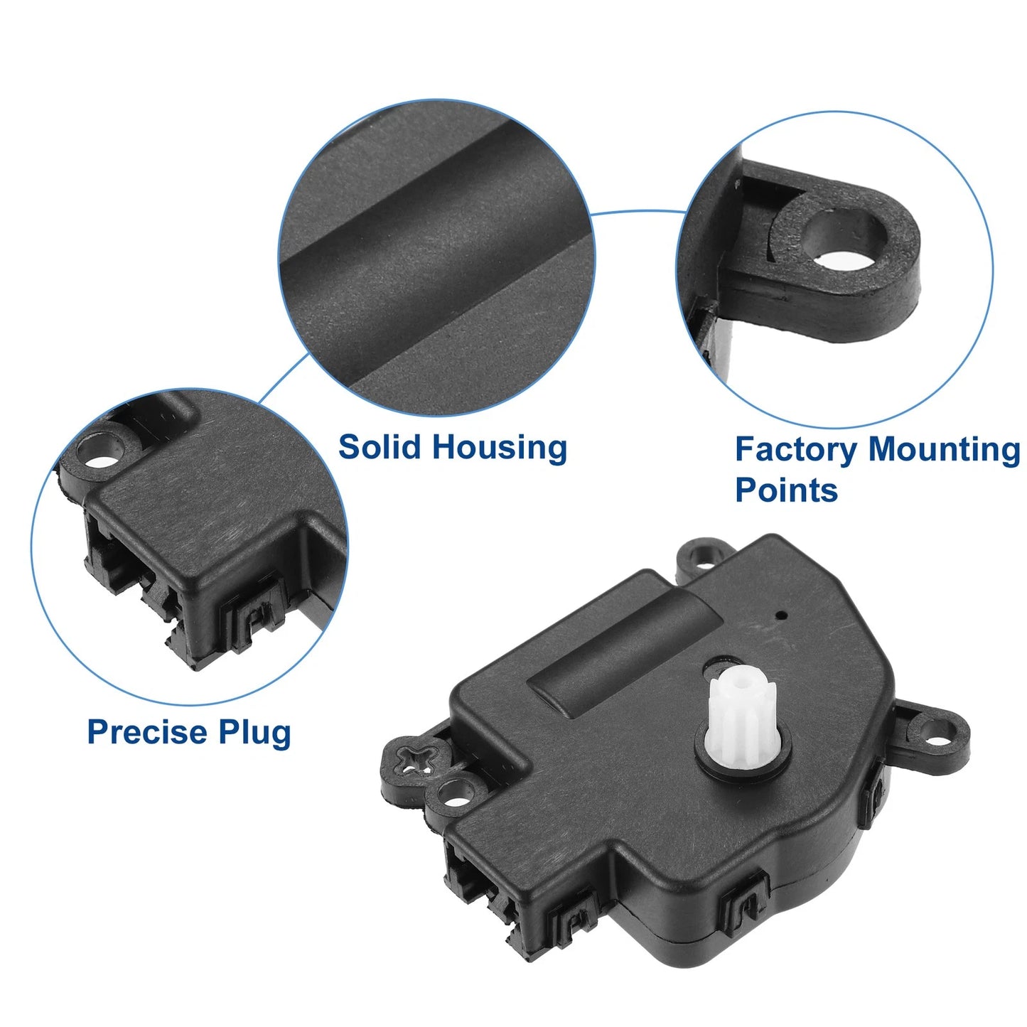 2 x HVAC Blend Door Actuators for Ford Fiesta (2011-2019)