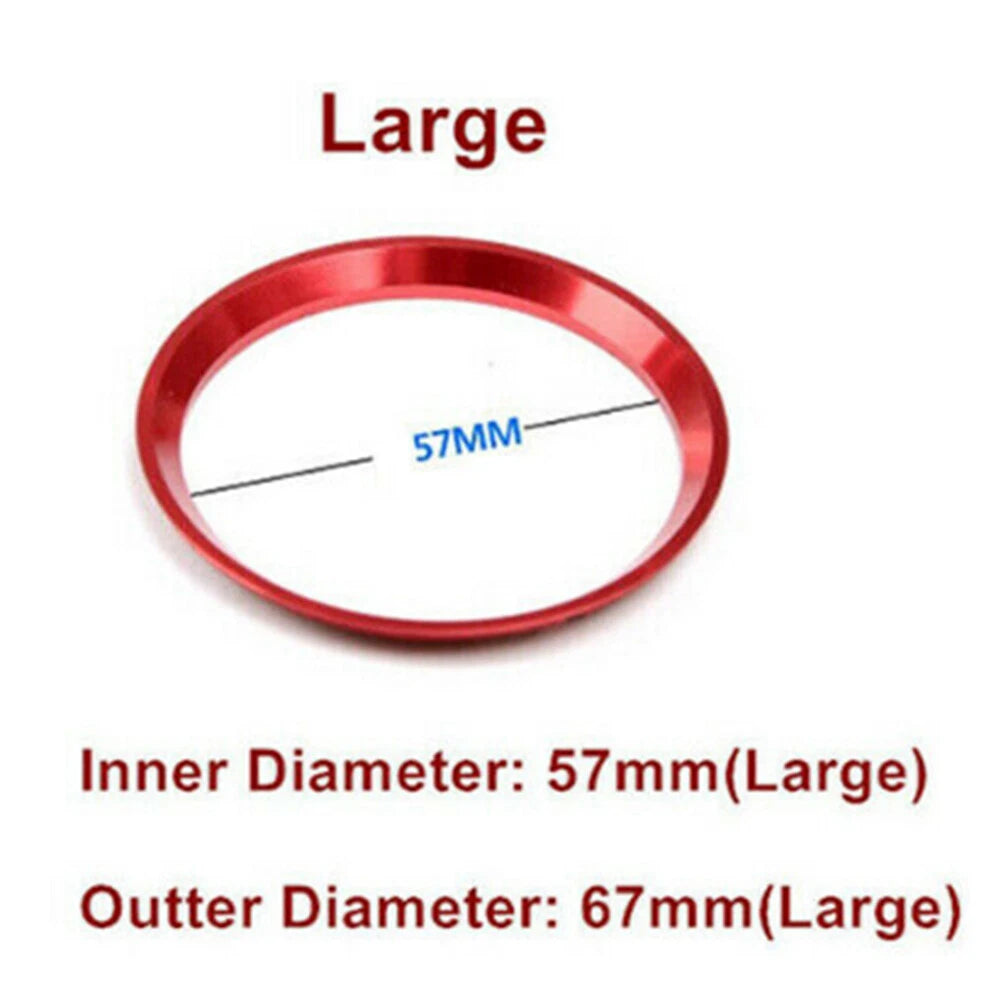 Steering Wheel Center Decor Ring Logo Trim for Mercedes Benz C E CLA GLA GLC (2014-2023)